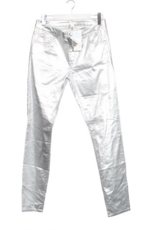 Pantaloni de femei H&M, Mărime L, Culoare Argintiu, Preț 75,99 Lei