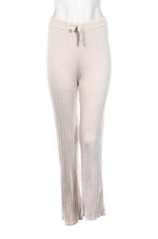 Damskie spodnie H&M, Rozmiar L, Kolor Beżowy, Cena 128,60 zł