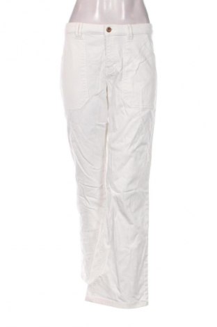 Damskie spodnie H&M L.O.G.G., Rozmiar S, Kolor Biały, Cena 30,99 zł