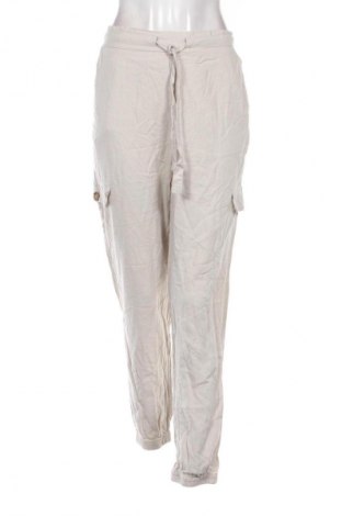 Damskie spodnie Janina, Rozmiar XL, Kolor ecru, Cena 46,99 zł