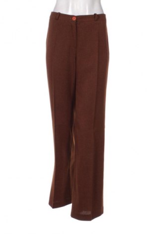 Damskie spodnie Kensol, Rozmiar M, Kolor Brązowy, Cena 112,53 zł