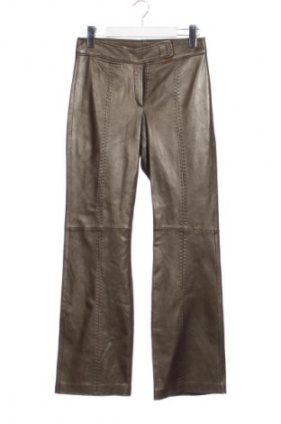 Γυναικείο παντελόνι δερμάτινο Madeleine, Μέγεθος M, Χρώμα Χρυσαφί, Τιμή 78,99 €