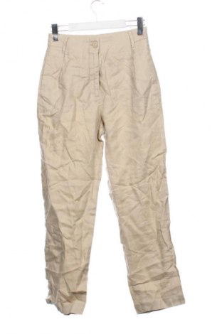 Dámské kalhoty  Massimo Dutti, Velikost XS, Barva Béžová, Cena  739,00 Kč