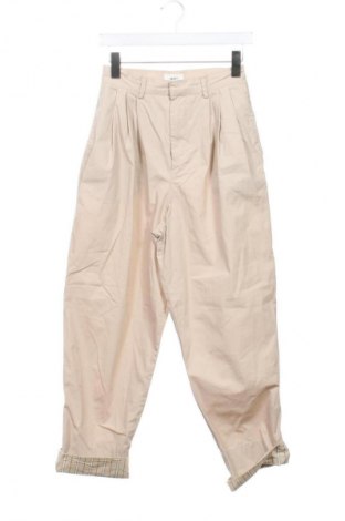 Γυναικείο παντελόνι Object, Μέγεθος XS, Χρώμα  Μπέζ, Τιμή 21,00 €