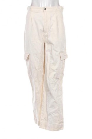 Pantaloni de femei RVCA, Mărime S, Culoare Ecru, Preț 45,99 Lei