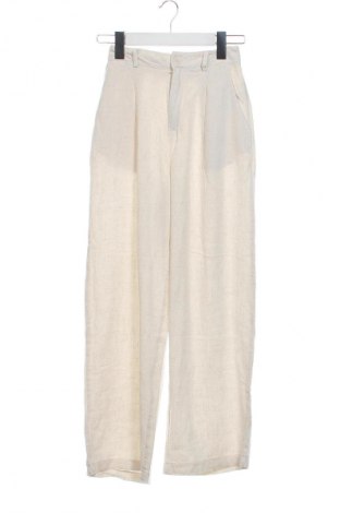 Dámské kalhoty  SHEIN, Velikost XS, Barva Krémová, Cena  419,00 Kč