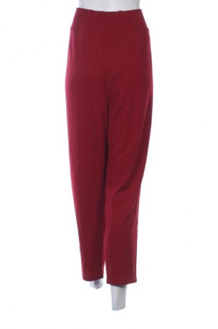 Damskie spodnie SHEIN, Rozmiar 3XL, Kolor Czerwony, Cena 47,99 zł