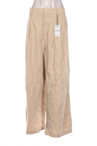 Női nadrág Stradivarius, Méret XL, Szín Bézs, Ár 8 049 Ft