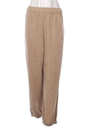 Pantaloni de femei Zara, Mărime XXL, Culoare Bej, Preț 66,99 Lei