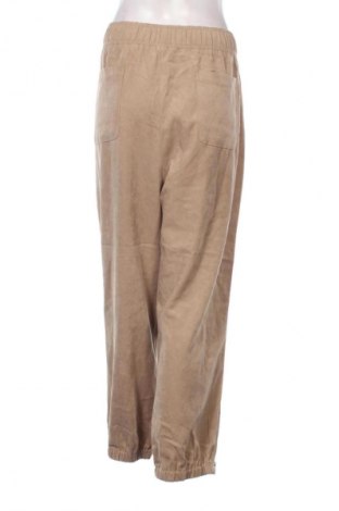 Pantaloni de femei Zara, Mărime XXL, Culoare Bej, Preț 66,99 Lei