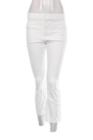 Pantaloni de femei Zara, Mărime S, Culoare Alb, Preț 61,99 Lei