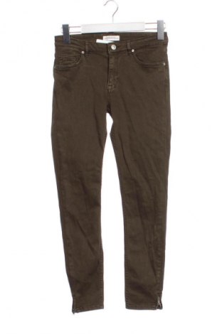 Pantaloni de femei Zara, Mărime S, Culoare Verde, Preț 54,99 Lei