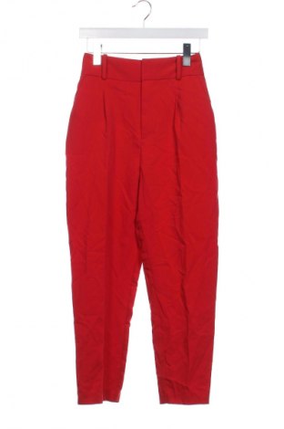 Dámske nohavice Zara, Veľkosť XS, Farba Červená, Cena  11,95 €