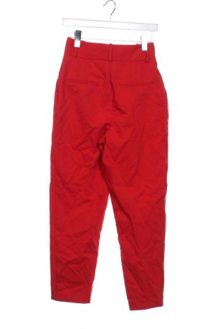 Dámske nohavice Zara, Veľkosť XS, Farba Červená, Cena  11,95 €