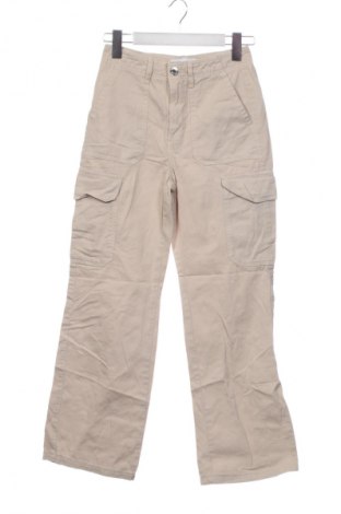 Pantaloni de femei Zara, Mărime XS, Culoare Bej, Preț 51,99 Lei