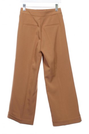 Damskie spodnie Zara, Rozmiar XS, Kolor Brązowy, Cena 74,01 zł