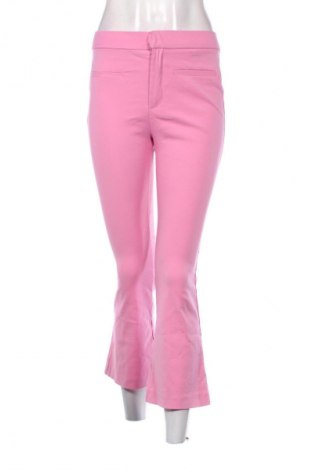 Pantaloni de femei Zara, Mărime S, Culoare Roz, Preț 72,99 Lei