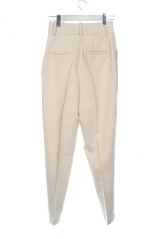Pantaloni de femei Zara, Mărime XXS, Culoare Ecru, Preț 71,91 Lei