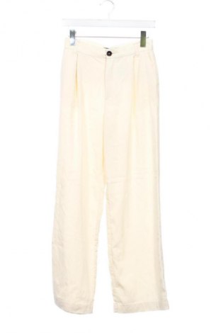 Dámske nohavice Zara, Veľkosť XS, Farba Kremová, Cena  14,00 €