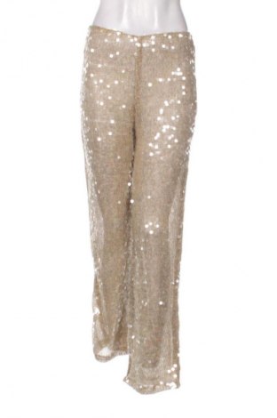 Damskie spodnie Zara, Rozmiar S, Kolor Beżowy, Cena 50,99 zł