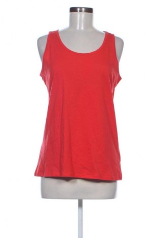 Damska koszulka na ramiączkach Laura Torelli, Rozmiar M, Kolor Czerwony, Cena 18,99 zł