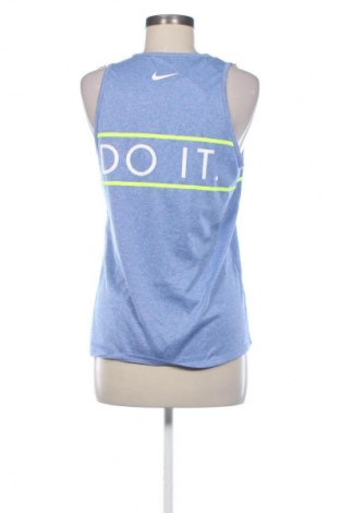 Damen Sporttop Nike, Größe M, Farbe Blau, Preis 17,00 €