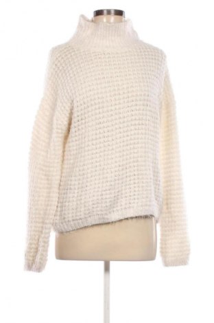 Γυναικείο πουλόβερ Bershka, Μέγεθος L, Χρώμα Εκρού, Τιμή 9,99 €