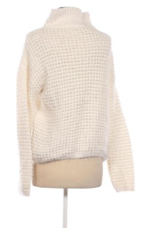 Γυναικείο πουλόβερ Bershka, Μέγεθος L, Χρώμα Εκρού, Τιμή 9,99 €