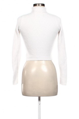 Pulover de femei Bershka, Mărime XS, Culoare Alb, Preț 56,99 Lei