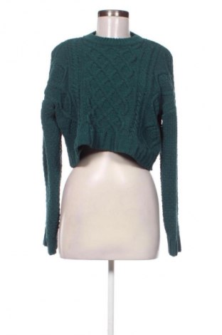 Дамски пуловер Bershka, Размер M, Цвят Зелен, Цена 15,00 €