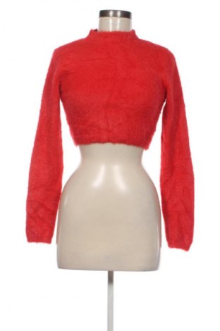 Γυναικείο πουλόβερ Bershka, Μέγεθος S, Χρώμα Κόκκινο, Τιμή 8,99 €