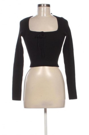Дамски пуловер Bershka, Размер XS, Цвят Черен, Цена 7,66 €