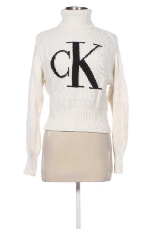 Damenpullover Calvin Klein Jeans, Größe XS, Farbe Weiß, Preis 127,99 €