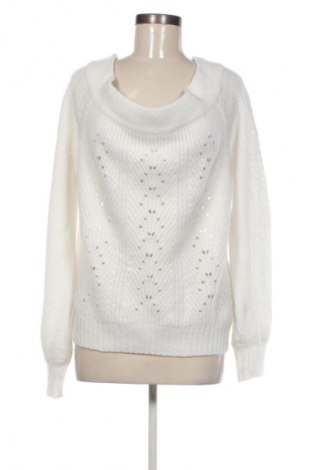 Дамски пуловер Gina Tricot, Размер L, Цвят Бял, Цена 14,00 €