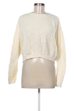 Damski sweter H&M Divided, Rozmiar L, Kolor Biały, Cena 28,99 zł