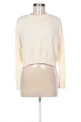 Pulover de femei H&M Divided, Mărime S, Culoare Alb, Preț 78,20 Lei