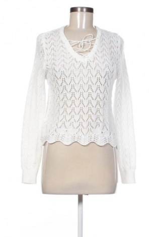Pulover de femei H&M Divided, Mărime S, Culoare Alb, Preț 78,20 Lei