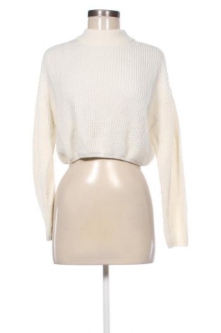 Pulover de femei H&M Divided, Mărime S, Culoare Ecru, Preț 78,20 Lei