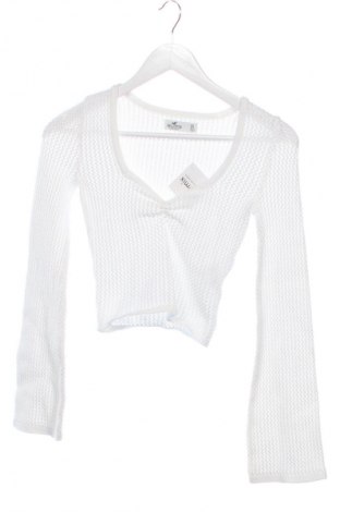 Damenpullover Hollister, Größe XS, Farbe Weiß, Preis € 20,91