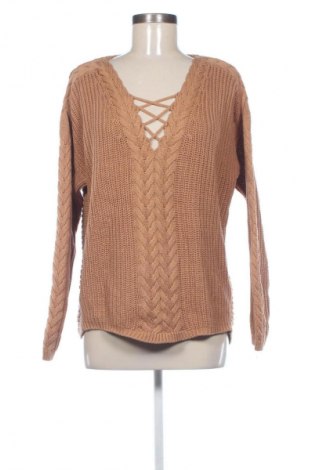 Pulover de femei Lascana, Mărime M, Culoare Maro, Preț 109,00 Lei