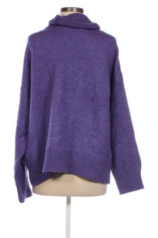 Damski sweter Laura Torelli, Rozmiar L, Kolor Fioletowy, Cena 36,99 zł