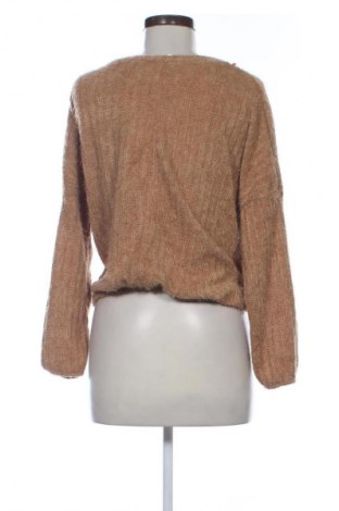 Damski sweter NEW COLLECTION, Rozmiar M, Kolor Brązowy, Cena 61,99 zł