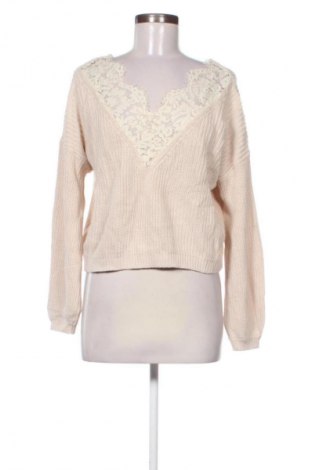 Дамски пуловер ONLY, Размер M, Цвят Бежов, Цена 14,31 €