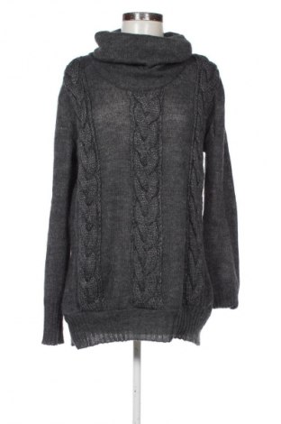 Γυναικείο πουλόβερ Oltre, Μέγεθος L, Χρώμα Γκρί, Τιμή 18,99 €