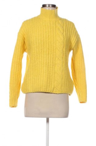 Γυναικείο πουλόβερ Pieces, Μέγεθος S, Χρώμα Κίτρινο, Τιμή 14,00 €