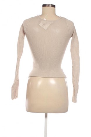 Pulover de femei Pull&Bear, Mărime XS, Culoare Bej, Preț 78,20 Lei