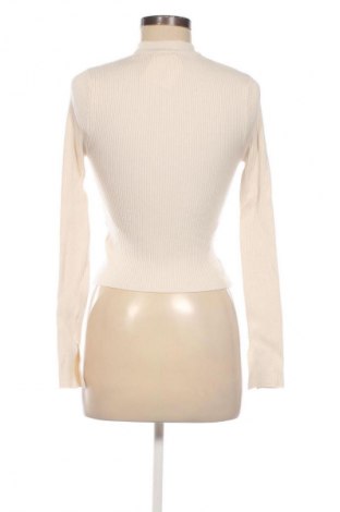 Pulover de femei Pull&Bear, Mărime M, Culoare Ecru, Preț 78,20 Lei