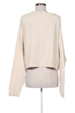 Pulover de femei Pull&Bear, Mărime M, Culoare Bej, Preț 78,20 Lei