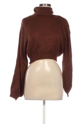 Damenpullover Romwe, Größe M, Farbe Braun, Preis € 11,99