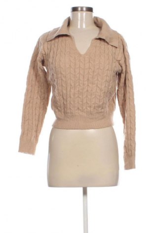 Női pulóver SHEIN, Méret S, Szín Bézs, Ár 3 469 Ft